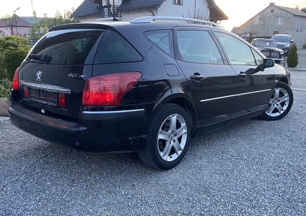 Peugeot 407 cena 12900 przebieg: 169400, rok produkcji 2009 z Ślesin małe 191